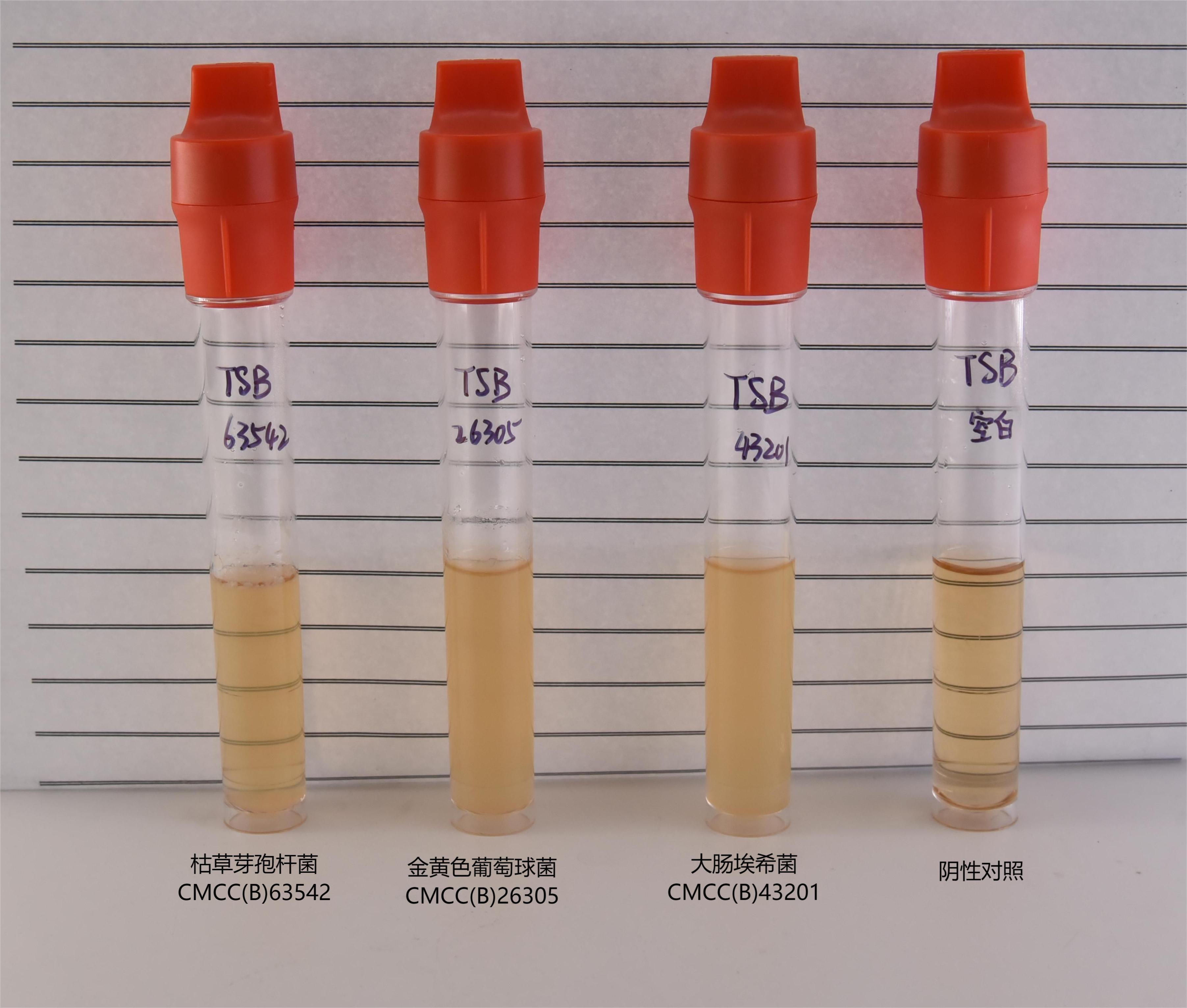 胰酪大豆胨液体培养基(TSB)细菌的生长特征