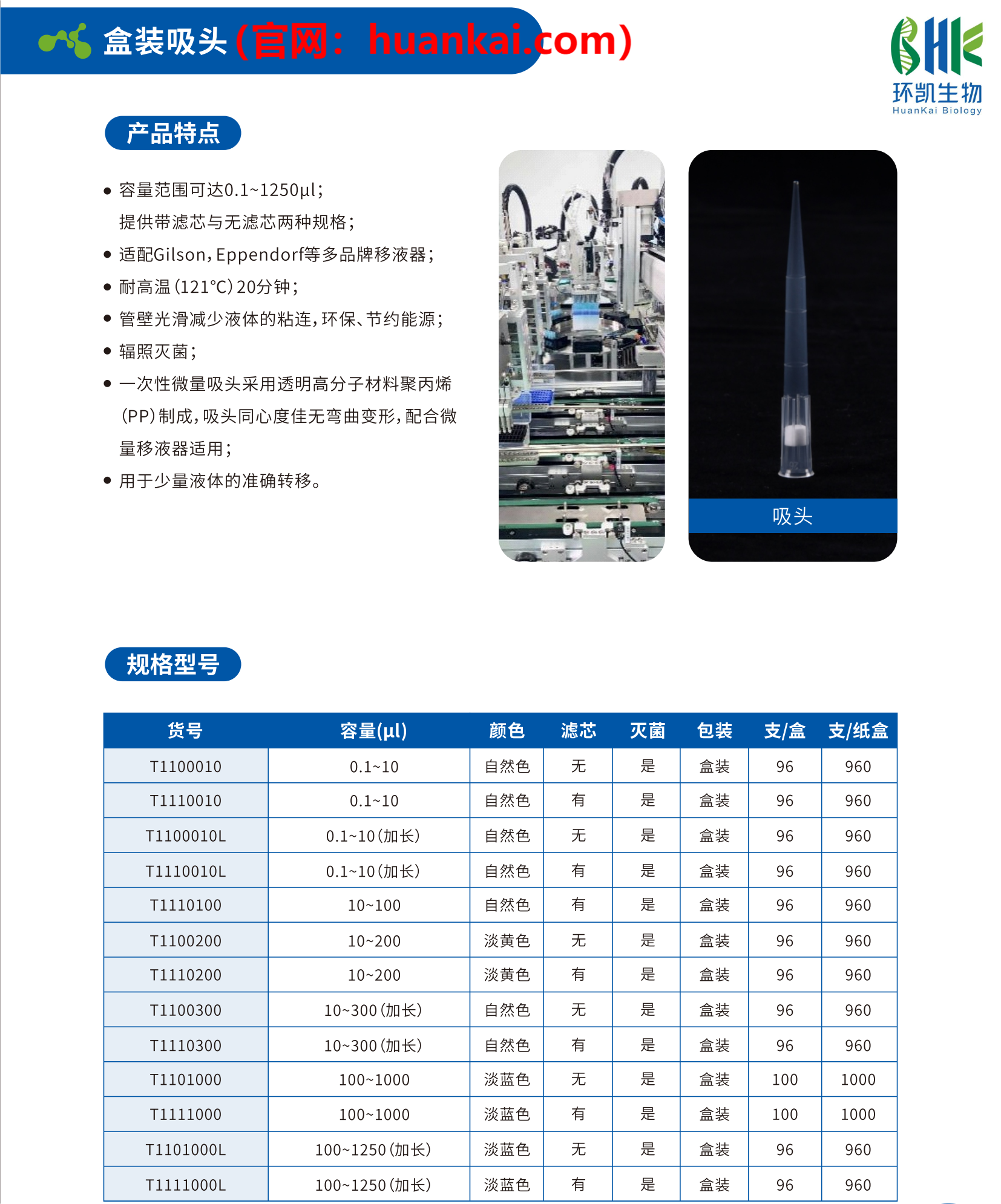 移液器吸头