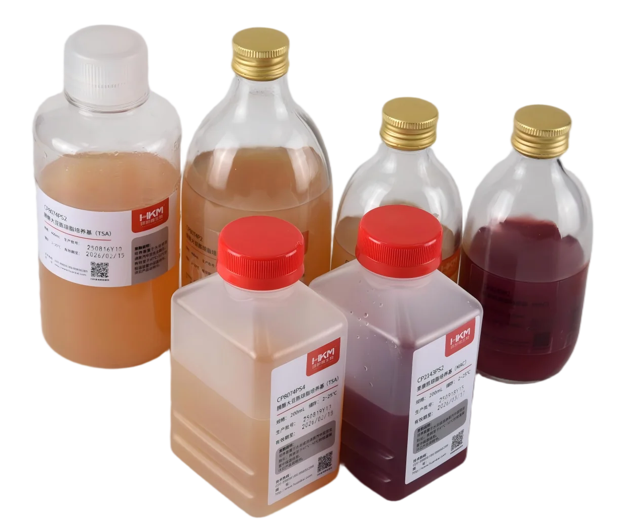 预制瓶装固体培养基