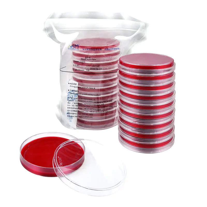 024070 血(琼脂)平板培养基 90mm×20个/盒 - 产品主图5