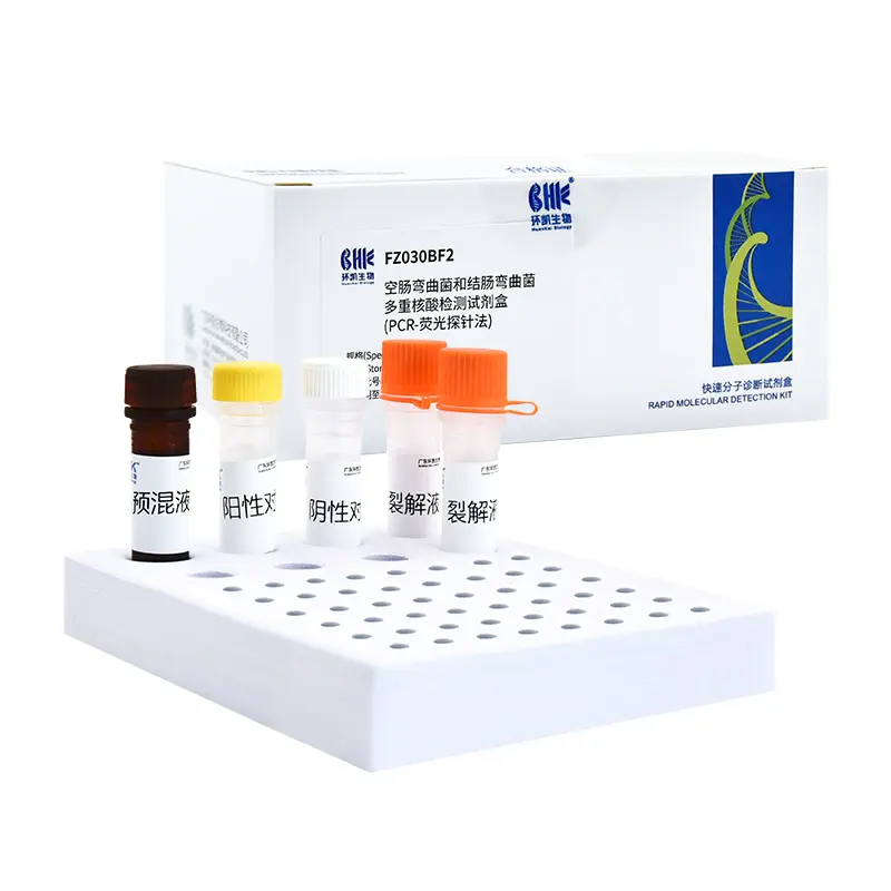 FZ030BF2 空肠弯曲菌和结肠弯曲菌多重核酸检测试剂盒(PCR-荧光探针法) 48test