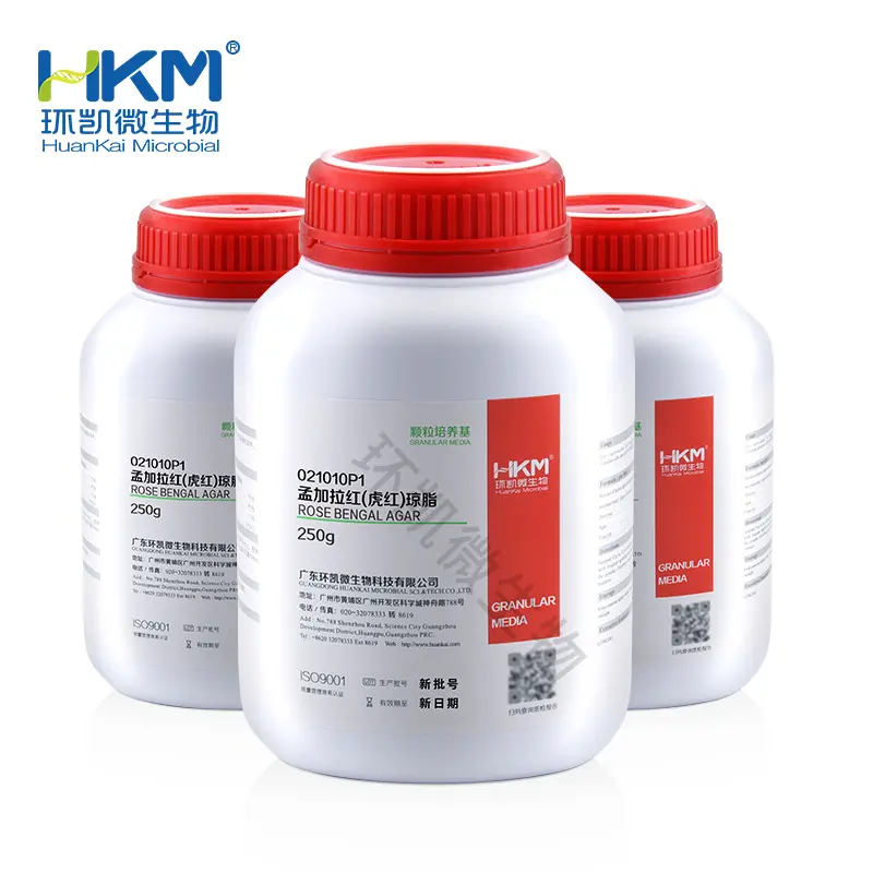 021010P1 孟加拉红(虎红)琼脂颗粒 250g/瓶 - 产品主图4