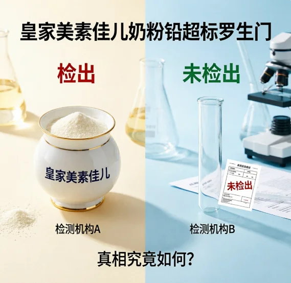 皇家美素佳儿奶粉铅超标罗生门
