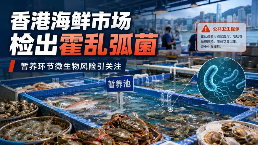 香港街市一鲜鱼档检出霍乱弧菌 香港街市一鲜鱼档检出霍乱弧菌